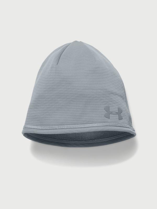 Čepice Under Armour Coldgear Men's T400 Run Beanie Šedá