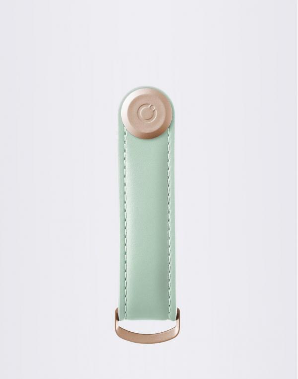 Orbitkey 2.0 Leather Rose gold - Sage