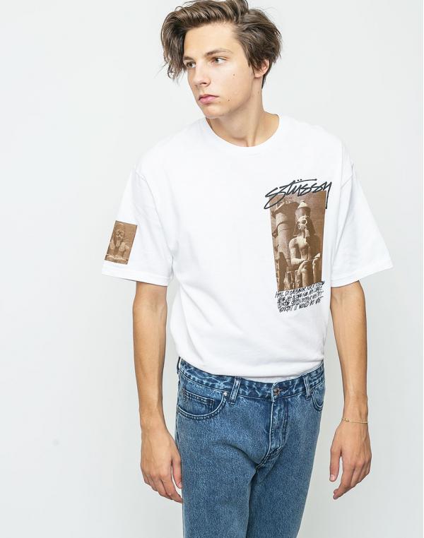 Triko Stussy Emperor White