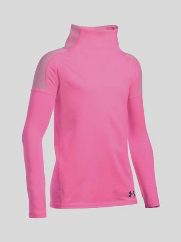 Tričko Under Armour Coldgear Cozy Longsleeve Růžová