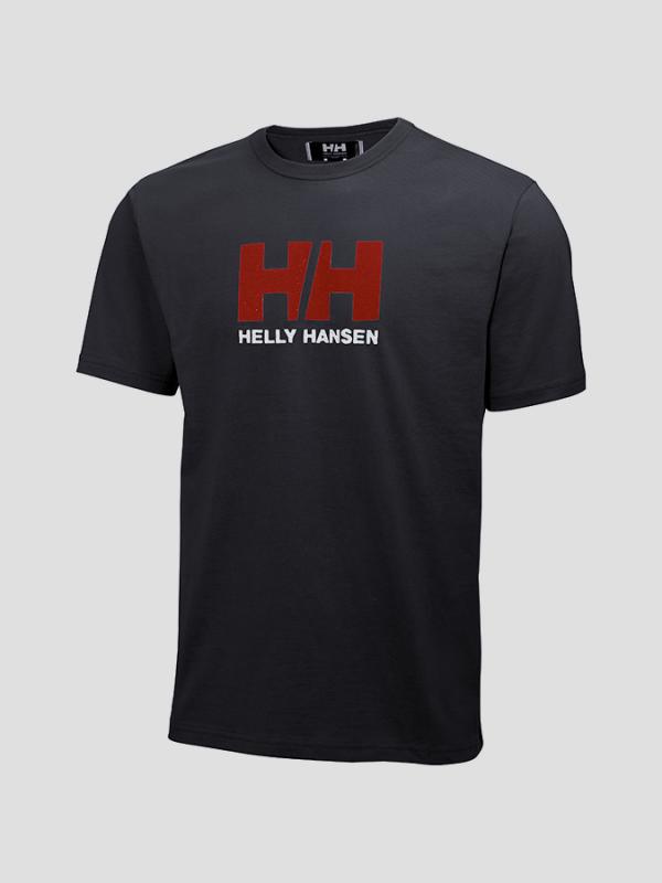 Tričko Helly Hansen LOGO T-SHIRT Černá