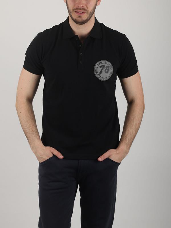 Tričko Diesel CL-T-HOWL CAMICIA Černá