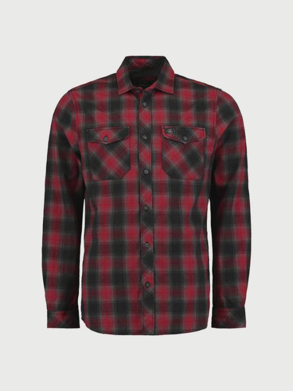 Košile O´Neill LM Violator Flannel Shirt Červená