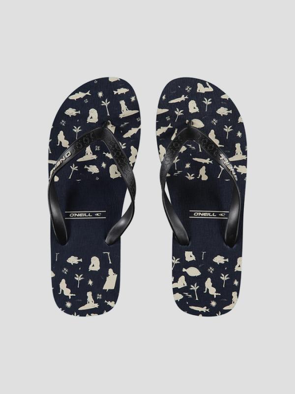 Žabky O´Neill FM PROFILE PATTERN FLIP FLOPS Barevná