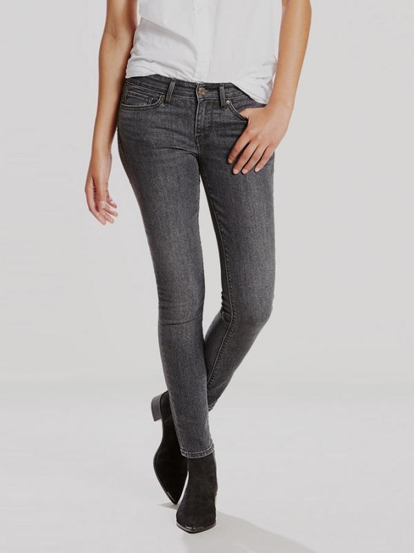 Džíny LEVI'S 711 SKINNY DESERT RAVEN Barevná