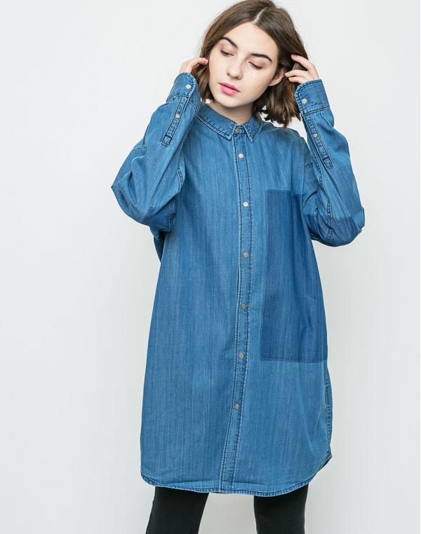 Košile Dr. Denim Jojo Denim Blue Shadow