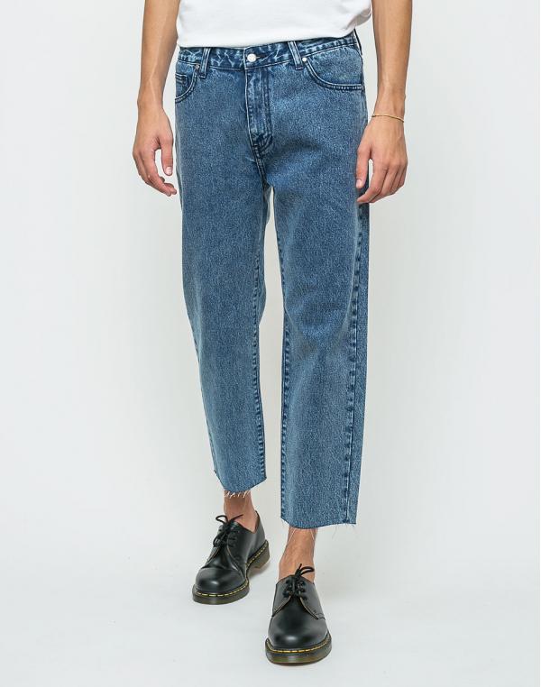 Dr. Denim Otis Acid Dark Blue Raw Hem W33/L34