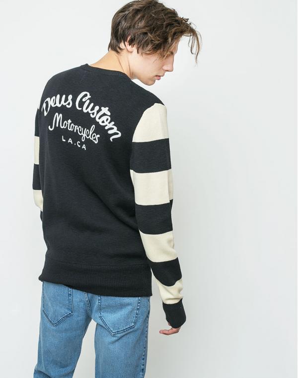 Svetr Deus Ex Machina Service Crew Black