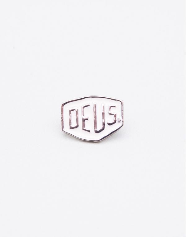 Deus Ex Machina Shield Badges White