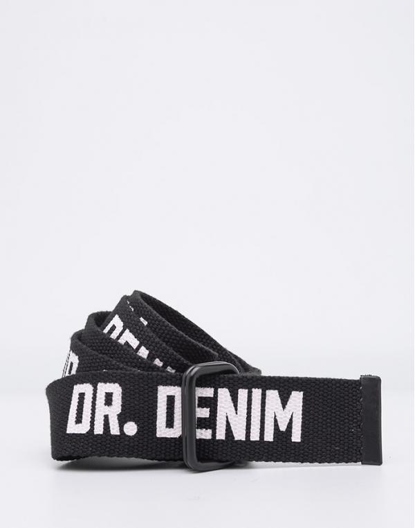 Pásek Dr. Denim Tatum Black