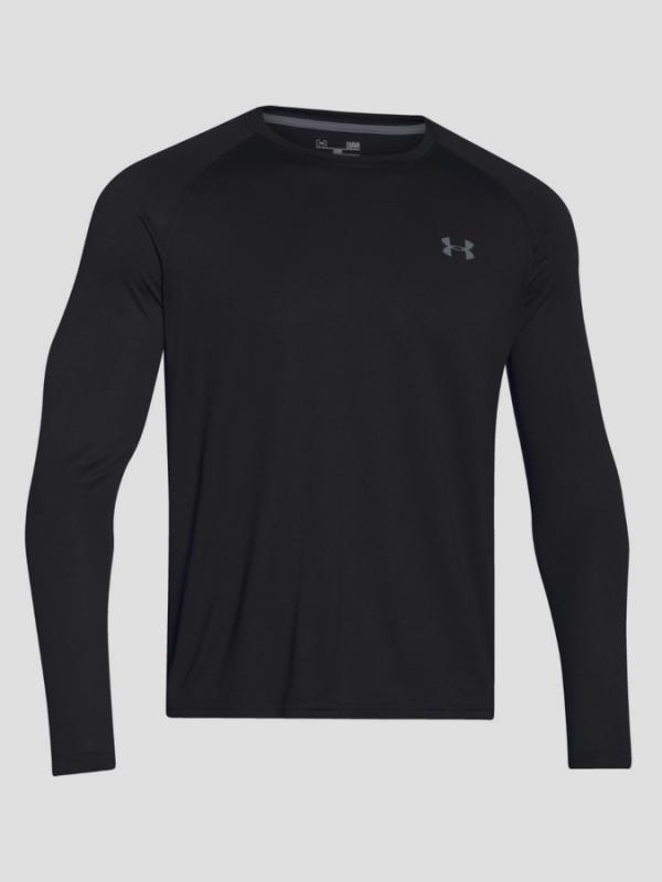 Tričko Under Armour Tech LS Tee Černá
