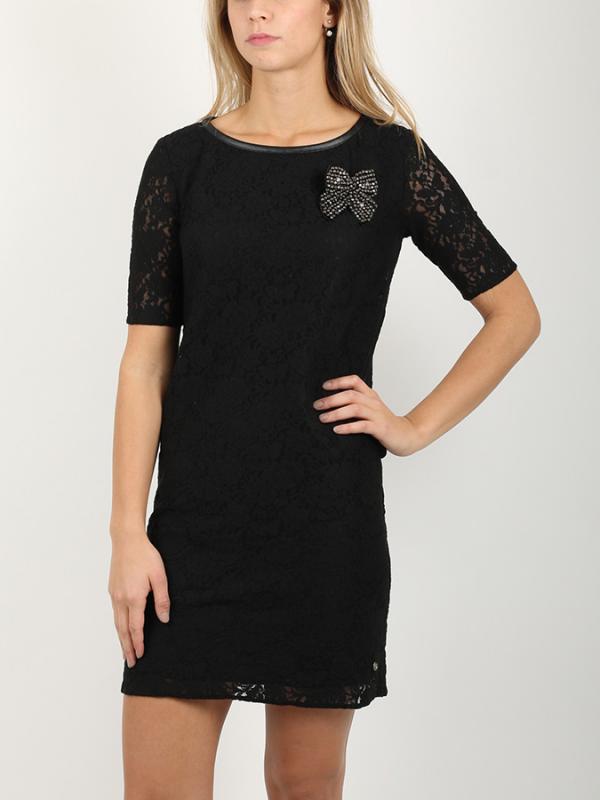Šaty Replay W9684 Dresses Černá