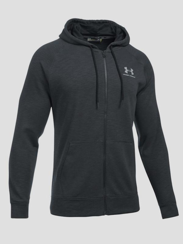 Mikina Under Armour Sportstyle F/Z Tri Hood Černá