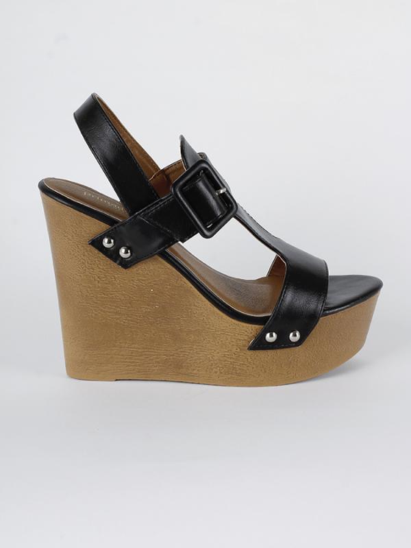 Sandály Primadonna CALZATURA SANDALO ECO-PELLE NERO Hnědá
