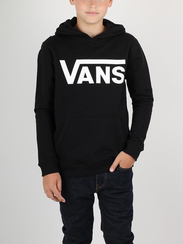 Mikina Vans BY CLASSIC PULL Black/White Černá