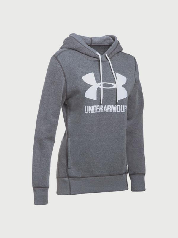 Mikina Under Armour Favorite Fleece PO Šedá