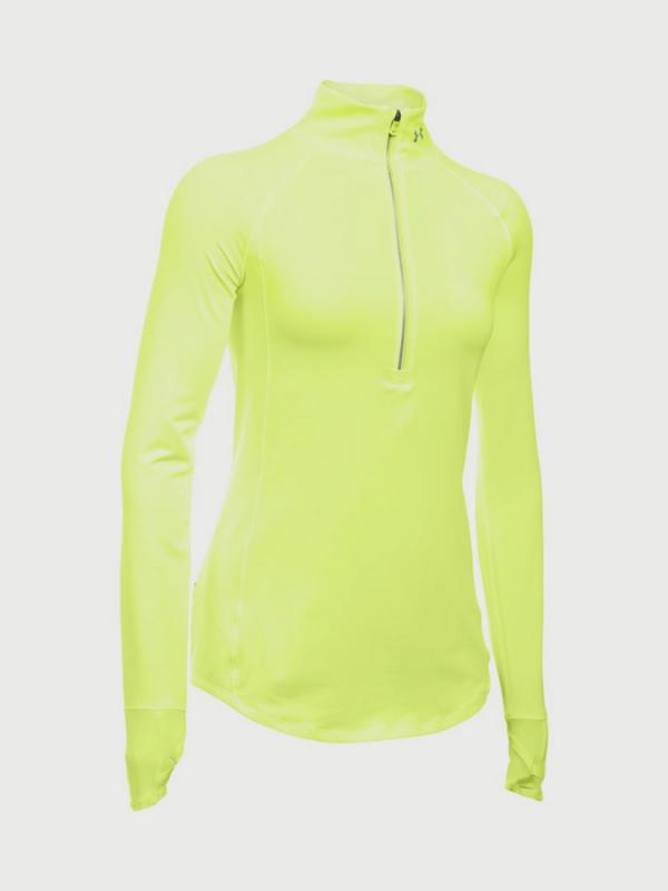Mikina Under Armour Coldgear Layered Up 1/2 Zip Žlutá