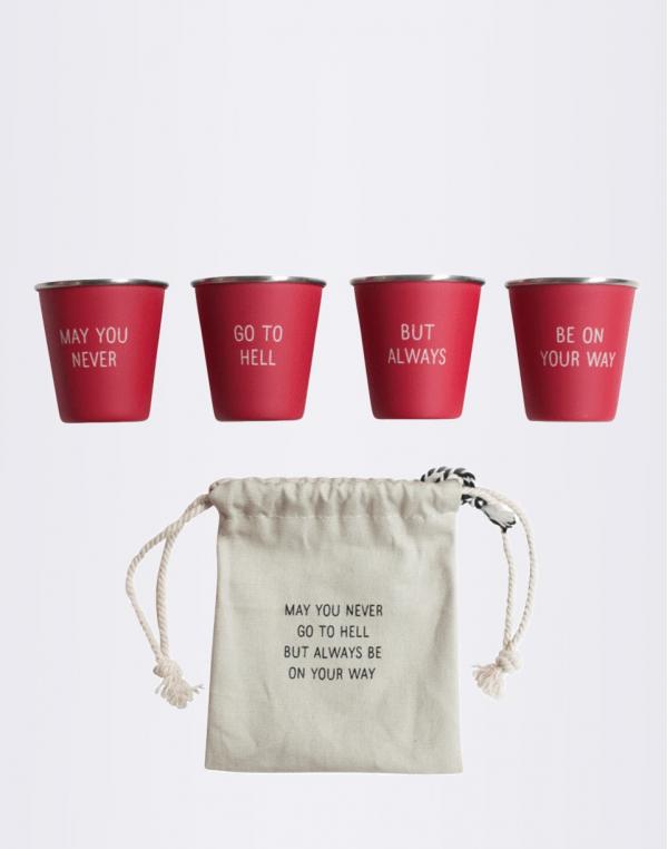 Men's Society Nested Shot Glasses