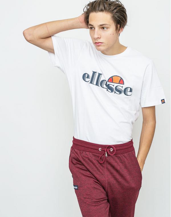 Logo tee Ellesse Baako Optic White