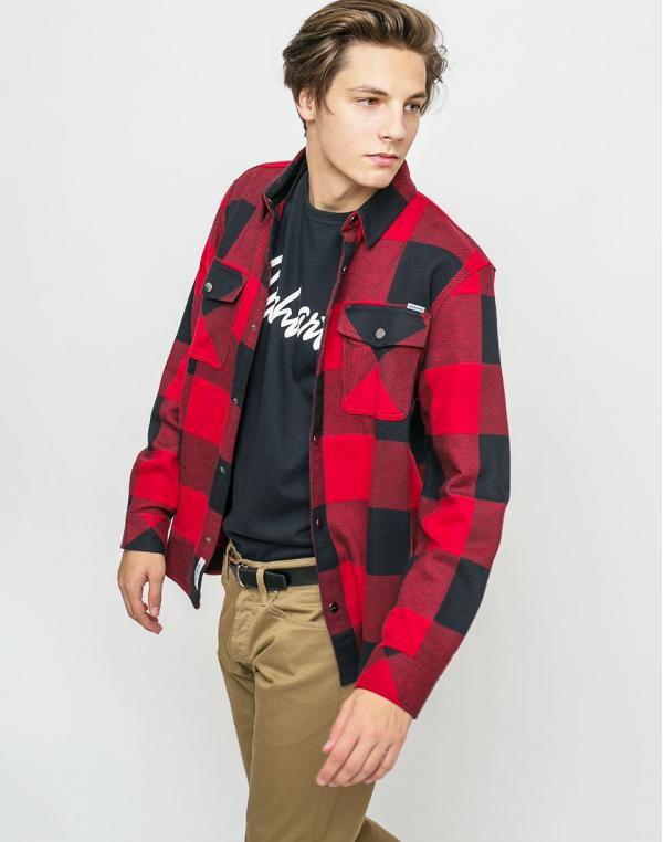 Košile Carhartt WIP Graham Blast Red