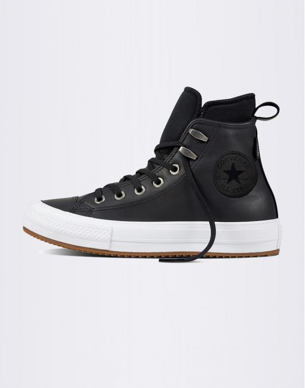 Converse Chuck Taylor Waterproof BLACK/BLACK/WHITE 38