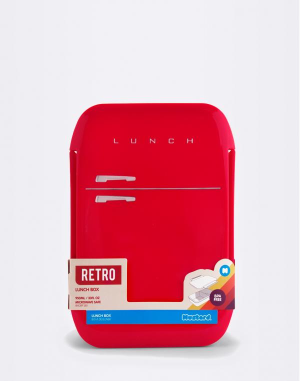 Just Mustard Fridge Box Red