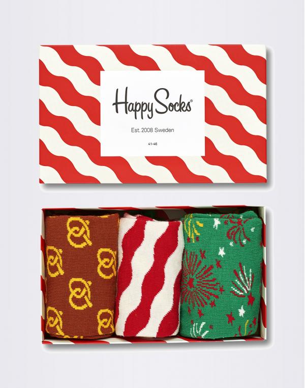 Happy Socks X-mas Gift Box XMAS08-4001 36-40
