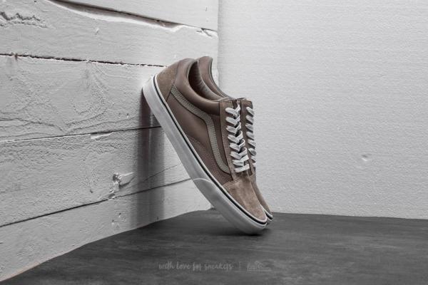 Vans Old Skool (Boom Boom) Silver Sage/ True White