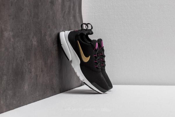 Nike Presto Fly (GS) Black/ Metallic Gold-Tea Berry