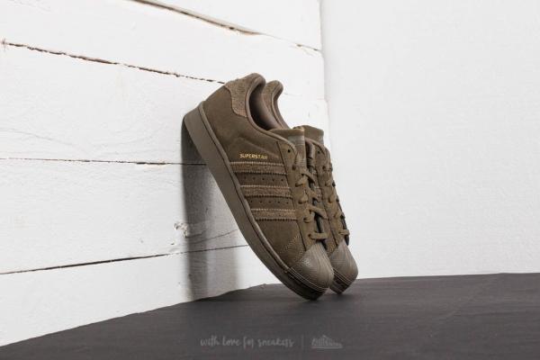 adidas Superstar J Trace Olive/ Trace Olive/ Trace Olive