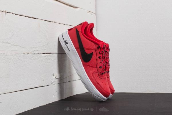 Nike Air Force 1 LV8 (GS) University Red/ Black-White