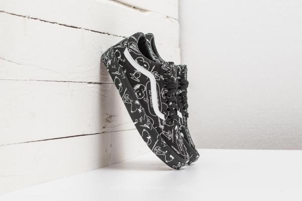 Vans x Peanuts Old Skool Snoopy/ Black