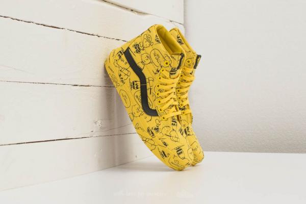 Vans x Peanuts SK8-Hi Reissue Charlie Brown/ Peanuts-Maize