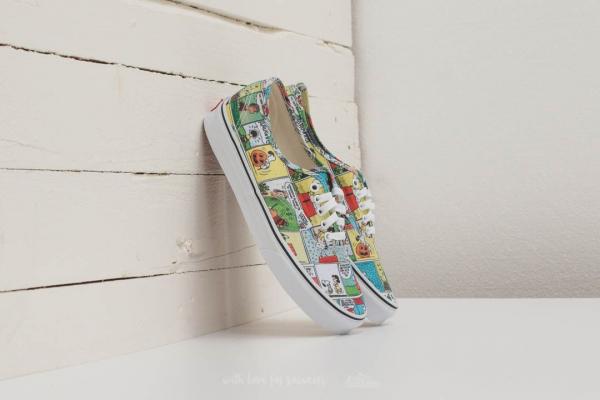 Vans x Peanuts Authentic Comics/ Black/ True White