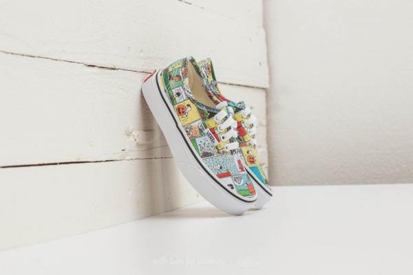 Vans x Peanuts Authentic Comics/ Black/ True White