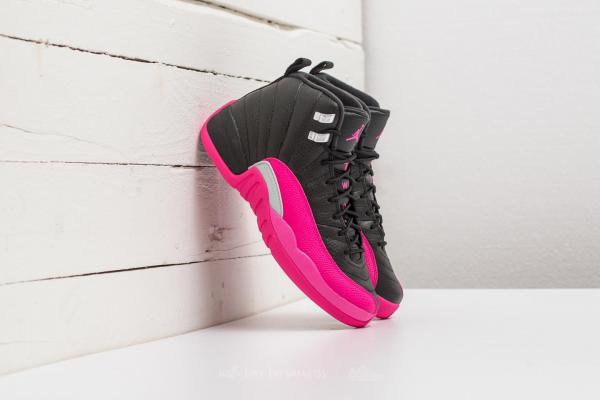 Air Jordan 12 Retro GG Black/ Deadly Pink