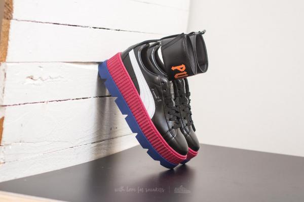 Puma Fenty Ankle Strap Sneaker Wn´s Black-White-Red Bud-Clematis