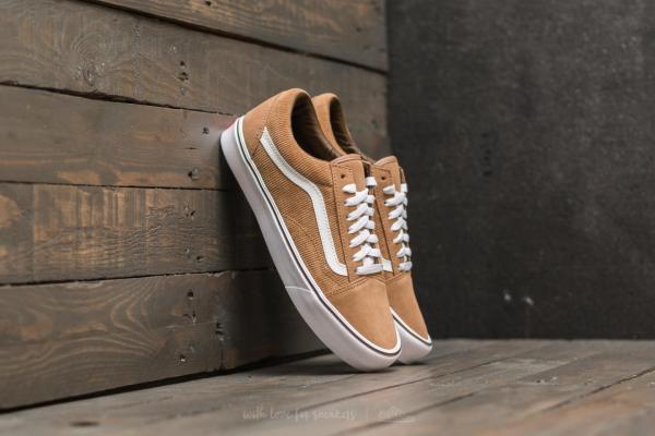 Vans Old Skool Lite (Corduroy) Tiger's Eye/ True White