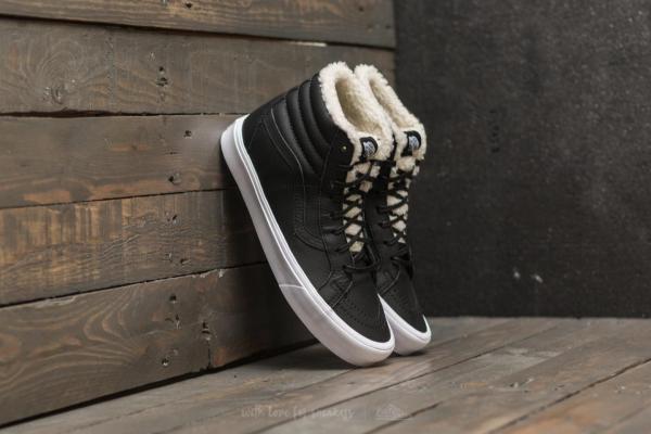 Vans SK8-Hi Reissue Lite (Sherpa) Black/ True White