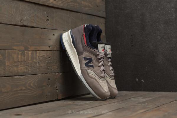 New Balance x Woolrich 997 Grey/ Blue-Red