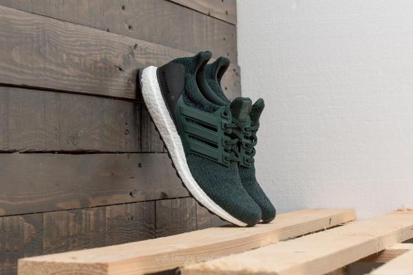 adidas UltraBoost Green Night/ Core Black