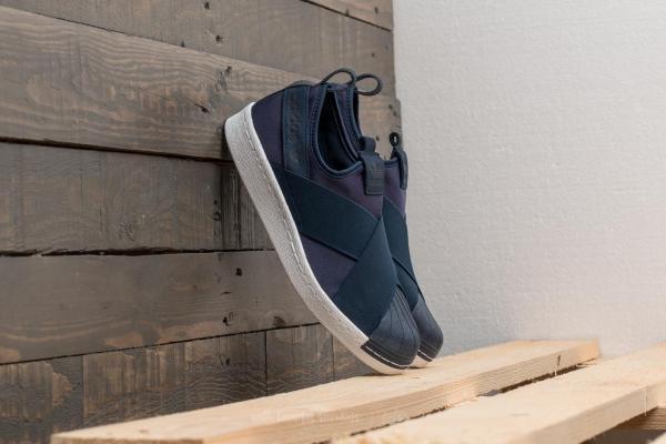 adidas Superstar Slip On Collegiate Navy/ Collegiate Navy/ Ftw White