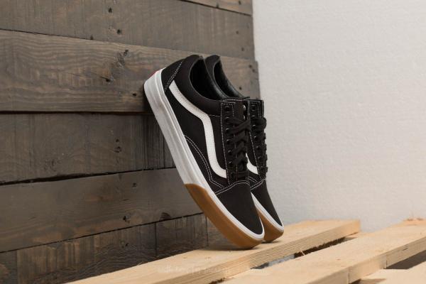 Vans Old Skool (Gum Bumper) Black/ True White