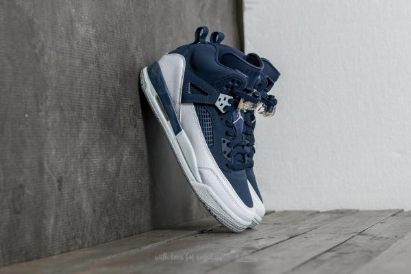 Jordan Spizike (BG) Midnight Navy/ Metallic Silver