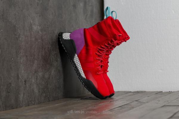 adidas F/1.3 Primeknit Scarlet/ Scarlet/ Shock Purple