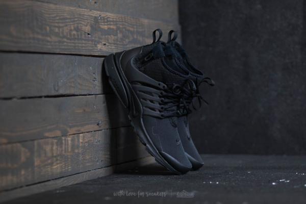 Nike Air Presto Mid Utility Black/ Black-Dark Grey