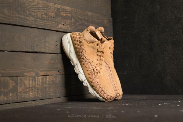 Nike Air Footscape Woven Chukka Flax/ Flax-Sail-Gum Med Brown