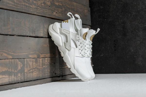 Nike Air Huarache Run Ultra GS Summit White/ Metallic Gold