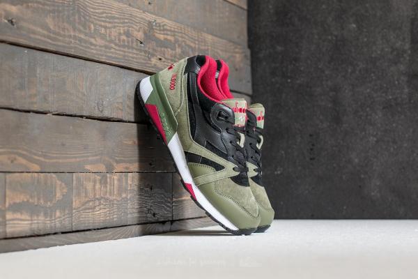 Diadora N9000 Premium Deep Lichen Green/ Black