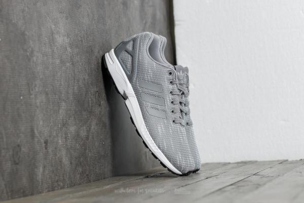 adidas ZX Flux Grey Three/ Grey Three/ Ftw White